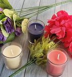 LAH Set of 6 Fragrance Votive Glass Candles | 2 Thumbnail